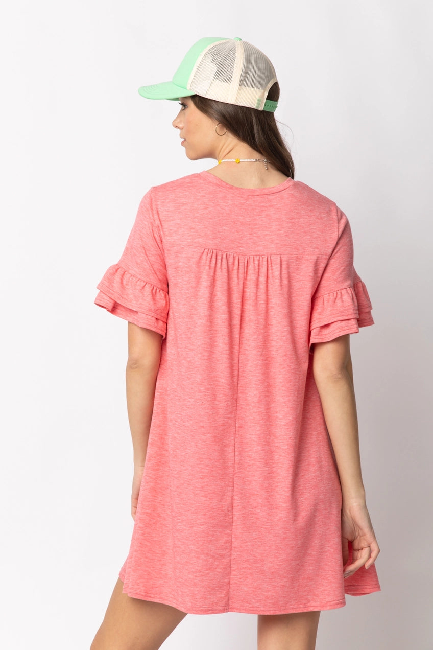 Sunday Morning Tee Shirt Dress