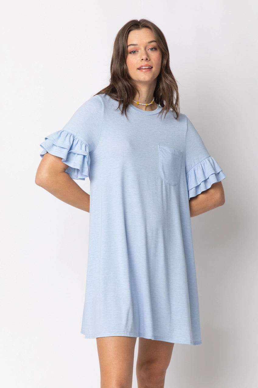 Sunday Morning Tee Shirt Dress