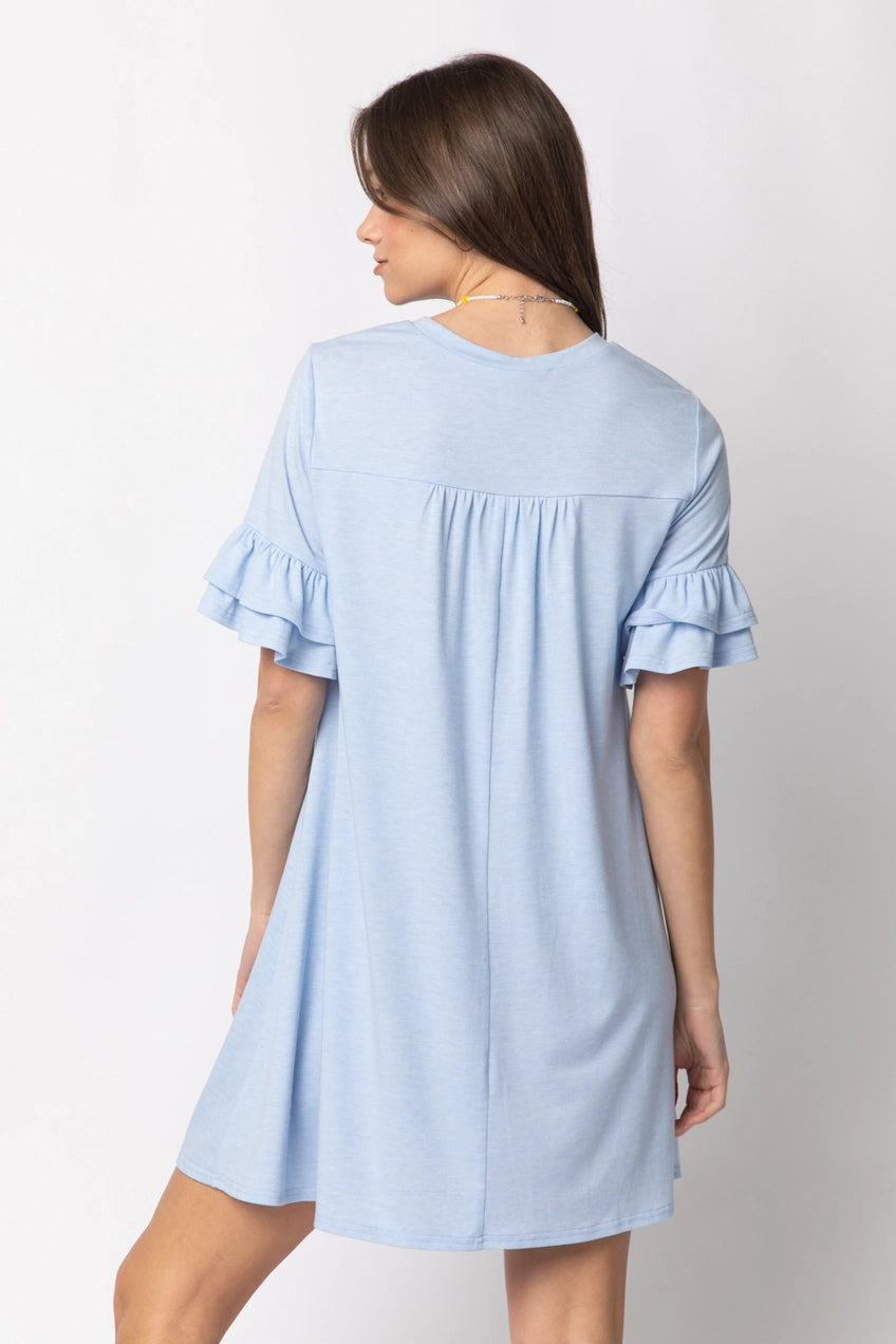 Sunday Morning Tee Shirt Dress