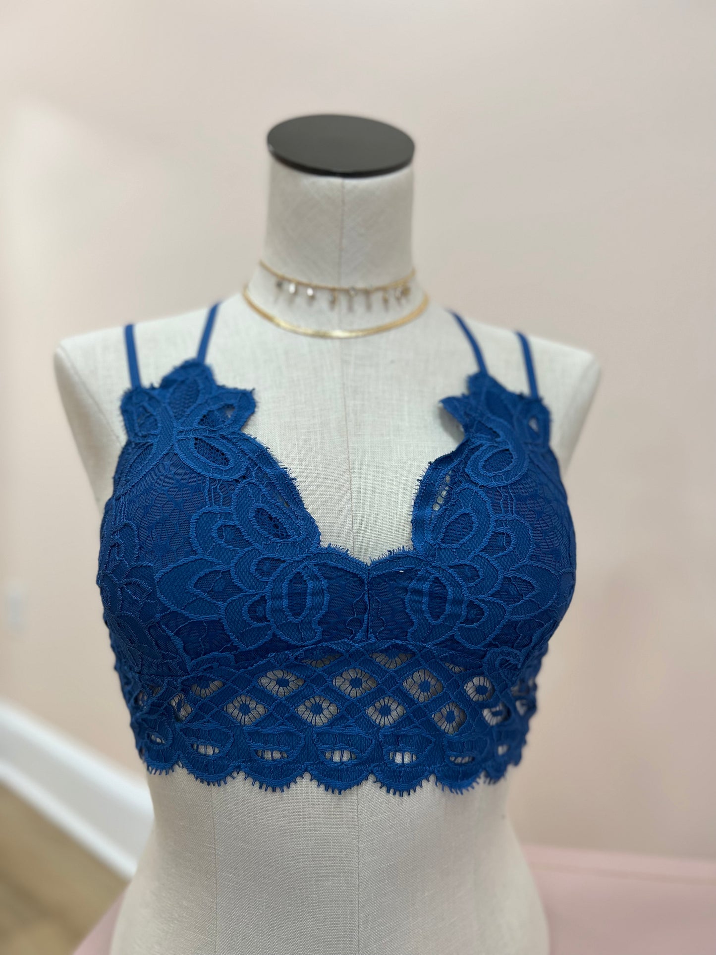 Belle Bralette (Dark Blue)