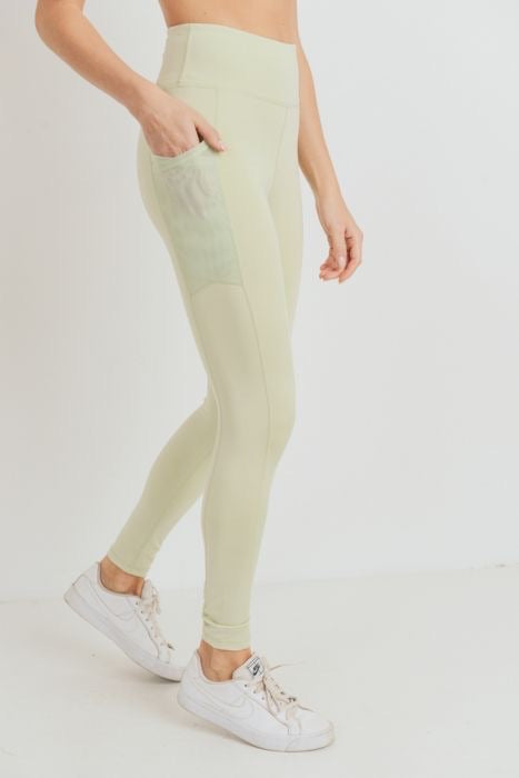 Buy wetland Shiny Lycra Light Green Lycra Leggings Women Free Size XL at