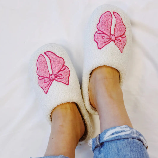 Pretty In Pink Slippers