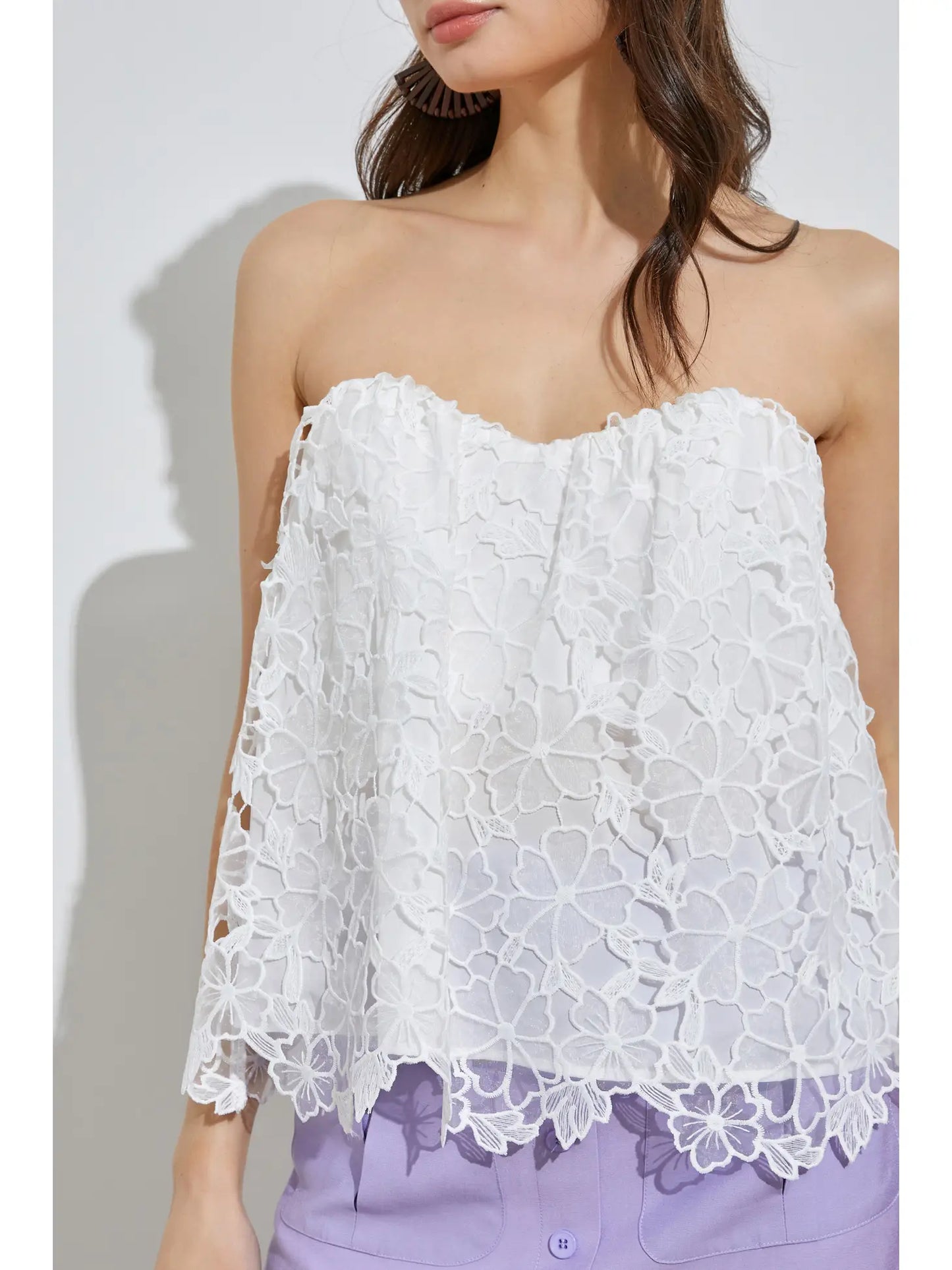 Catch the Bouquet Lace Top