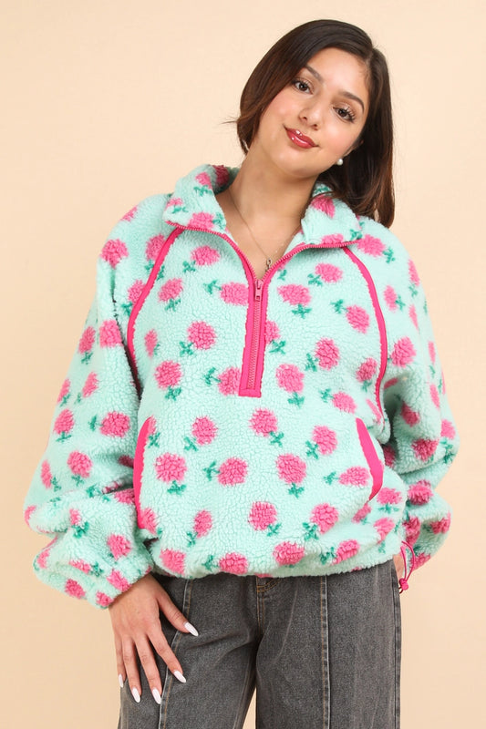 Ariana Fleece Zip-Up