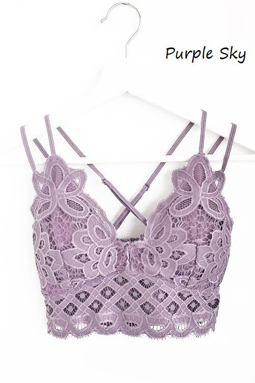 Belle Bralette (Purple Sky)