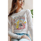 Retro Cash Graphic Long Sleeve Tee